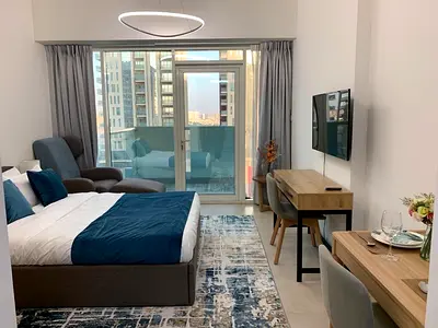 Fully Furnished | Spacious Studio | Prime Location | AED 5,500 / Month