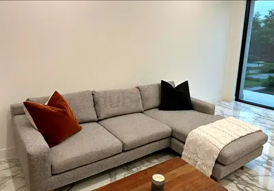 West Elm L Shape Sofa Excellent condition