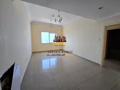 1BR apartment in Al Qasimia, Sharjah. Master room, large kitchen, built-ins, open sea view, 2 baths.