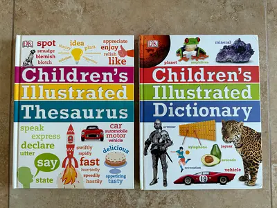DK Childrens Illustrated Dictonary and Thesaurus