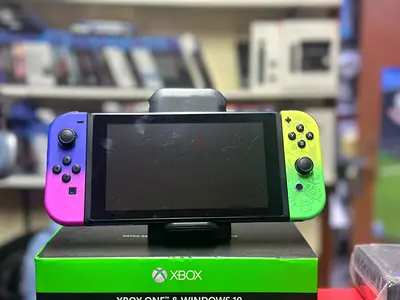 UNLOCKED Nintendo Switch Splatoon 3 Ed. | 256GB | 20+ Games | Custom Install