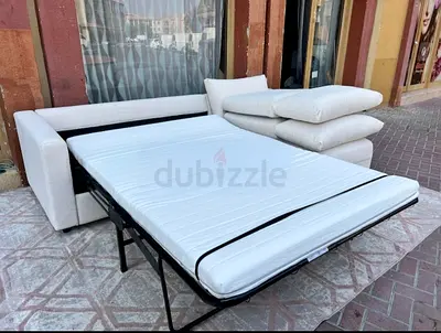 IKEA vimle L Shape Sofa Bed Beige Good condition