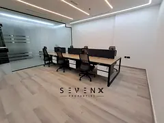 Fitted Office | B2B Tower | Downtown &amp; Road View