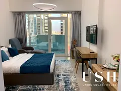 Fully Furnished Studio | Ready to Move In | Multiple Cheque Options