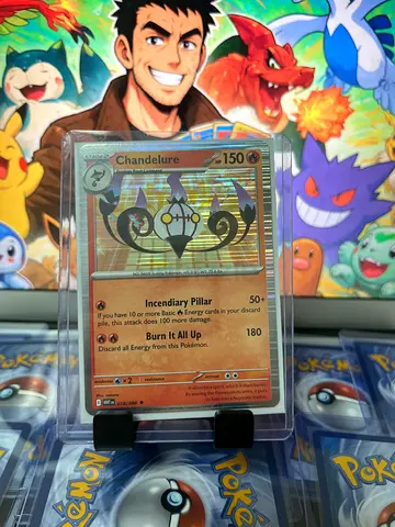 Pokemon - Chandelure Holo