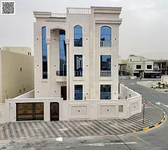 Luxury Corner Villa Classic Design 6BR with Pool in Al Zahya Ajman