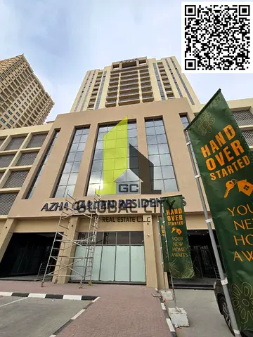 GARDEN RESIDENCE , EMIRATES CITY , 1 BED FOR SALE ON PAYMENT PLAN , SQ FT 1,191 , AMERICAN OPEN KITCHEN , WITH PARKING , CENTRAL A.C , PAYMENT PLAN