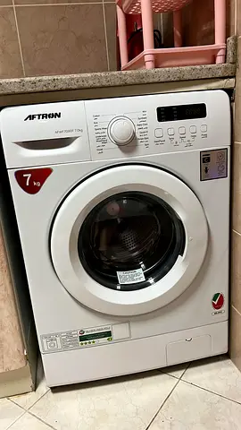 My AFTRON 7kg front-load washing machine — works fine