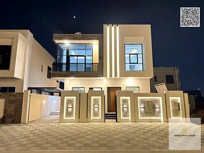 فيلا فاخرة في **الحليو 2 – عجمان** جاهزة للسكن الفوري بتشطيبات راقية ومساحات واسعة. **تمليك حر لجميع الجنسيات**