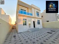 Villa for sale in Al Zahia – 3 master bedrooms with living room, majlis, and large yard, including