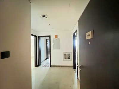 One-bedroom apartment with a living room for rent in Al Qasimia.