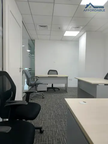 Fully Furnished 250 Sq Ft Office, Ready for Use in a High-Profile Business Center.