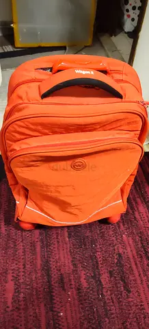 Wagon R- Lightweight Orange Wheeled Luggage