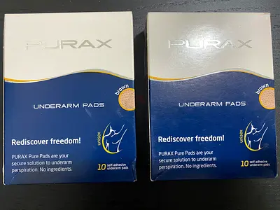 PURAX Underarm Pads - 2x Packs