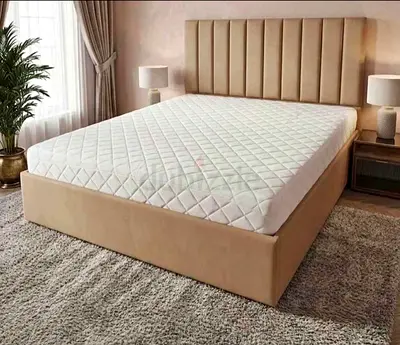 Stylish Brand new Queen size bed with mattress good Quality Queen bed strong