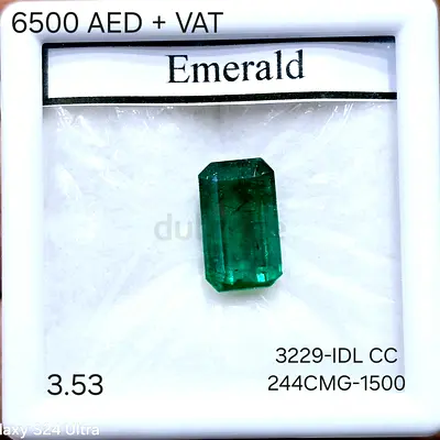 Emerald 3 53 CT for sale in Dubai
