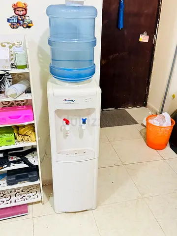 Water Dispenser 2 Taps Hot And Cold Stainless Steel Tank Compressor Cooling System