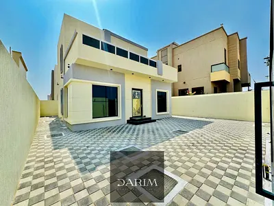 فيلا 3 غرف للإيجار في الزاهية عجمان مع مجلس، مساحة واسعة 2000 قدم، خيارات دفع مرنة.