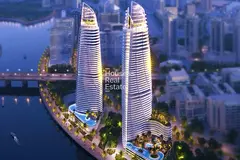 Modern and Luxury | Canal and Burj Khalifa View