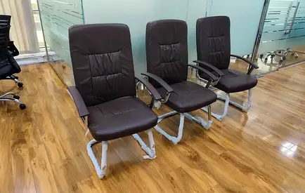 New modern office visitors Chairs 3 chairs