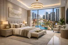 Own a Fully Furnished 3 Bedroom Apartment with Lagoon View in a Master Community in Ajman