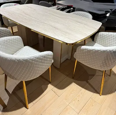 Dining table with chair