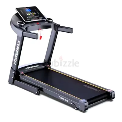 Fitness TDM-96 (4HP Peak) Motorised Treadmill for Home Use [ Max User Wt. 110kg | LCD Display