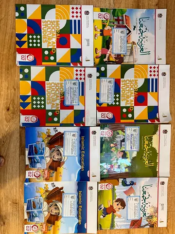 Set of Primary School Books for grade 2