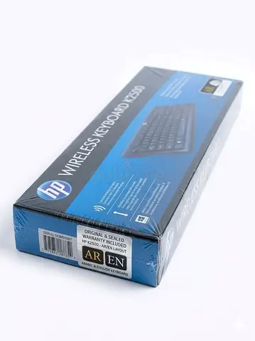 HP Wireless Keyboard K2500 - Brand new sealed (Arabic layout)