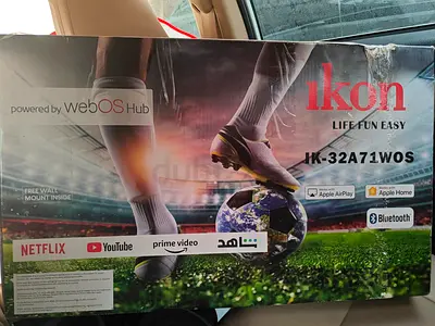 Ikon 32-inch Smart LED TV (IK-32A71W0S) - webOS, Netflix  Bluetooth