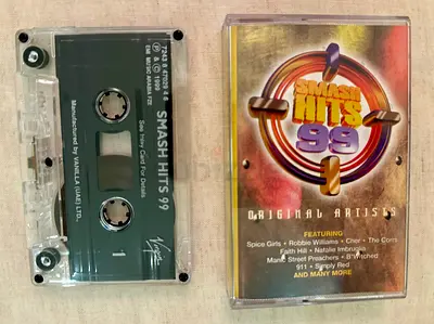 Smash Hits 99 – Various Artists (1999) Pop Compilation Audio Cassette