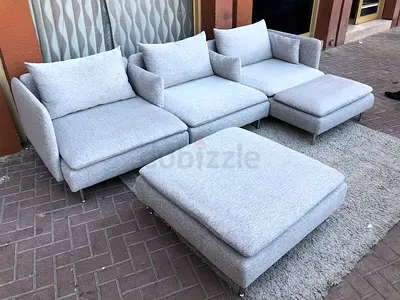 IKEA Soderhamn L Shape Sofa Gray Good condition