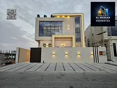 Villa for sale in Al Helio – Ajman | 5 master bedrooms | Central air conditioning | Registration f