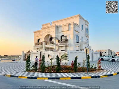 Villa for sale in a prime location opposite services and Sheikh Mohammed Bin Zayed Road.