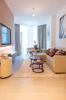 one bedroom, luxury apartment, furnished