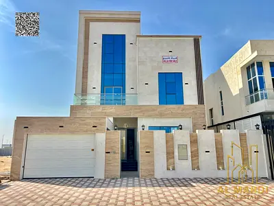 A villa with all registration and ownership fees included, on the main street, ready to move in, in the most prestigious areas of Ajman. Freehold owne