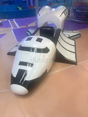 Space Rocket Astronaut Seat Decorative Play Area Equipment