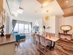 High-Floor 2BR Apartment | DAMAC Heights Dubai Marina | Marina &amp; Sea Views | Furnished