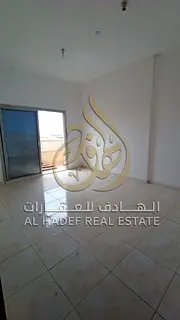 For annual rent in Sharjah, a two-bedroom apartment with a living room in the Al Butinah area. Excel
