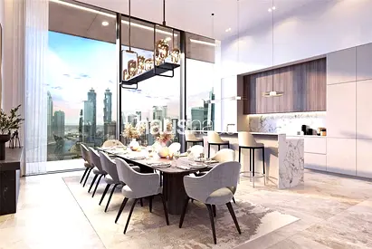 4BR +Maid| High Floor| Canal and Burj Khalifa View