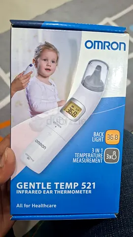 Omron Gentle Temp 521 Infrared Ear Thermometer – Boxed, Working