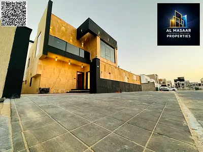 فيلا مودرن تشطيب فاخر مكيف مركزي السعر شامل رسوم التسجيل و التمليك و رسوم توصيل الكهرباء و الماء خلف بوليفارد مول الزاهية عجمان