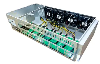 8x GPU Mining Rig (without GPU), NEW