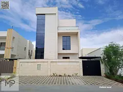 Villa for sale | ajman| al zahia | 5 master rooms, majlis, 2 halls, maid room, 2 terrace, roof| free