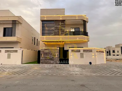 للبيع | فيلا زاوية على شارعين في الحليو 2 – عجمان. طابقين وروف  موقع مميز. رسوم التسجيل  والتمليك متضمنة.