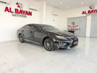 لكزس ES350 فل اوبشن دبه كهربا اسود / بيج خليجي 2017 Lexus ES 350 - GCC Specs