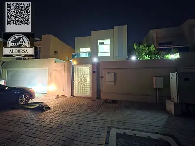✨ Modern villa for rent in Al Zahia with a large yard | 4 master bedrooms | Prime location behind Al Qabail Mall | AED 80,000 down payment, negotiable