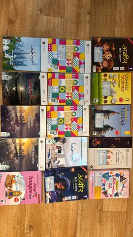 Collection of Educational Textbooks Grade 7