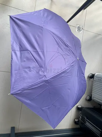 Purple compact folding umbrella - good condition