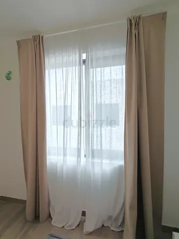 Full house set of spotless curtains
